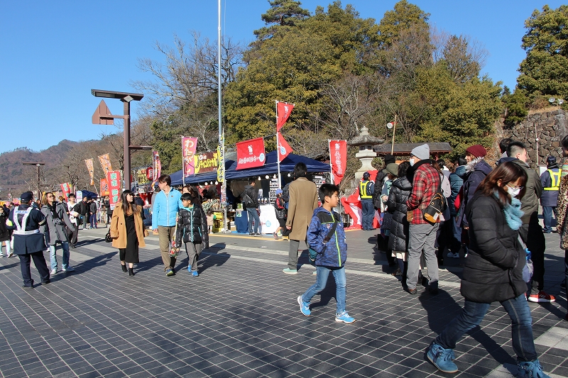 New Years day of Takeda Shrine