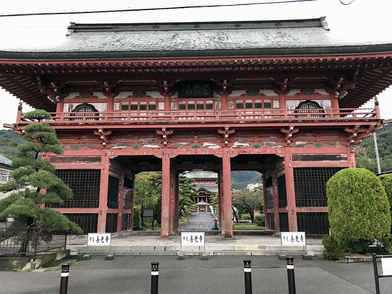 Main gate of kaizenkouji temple